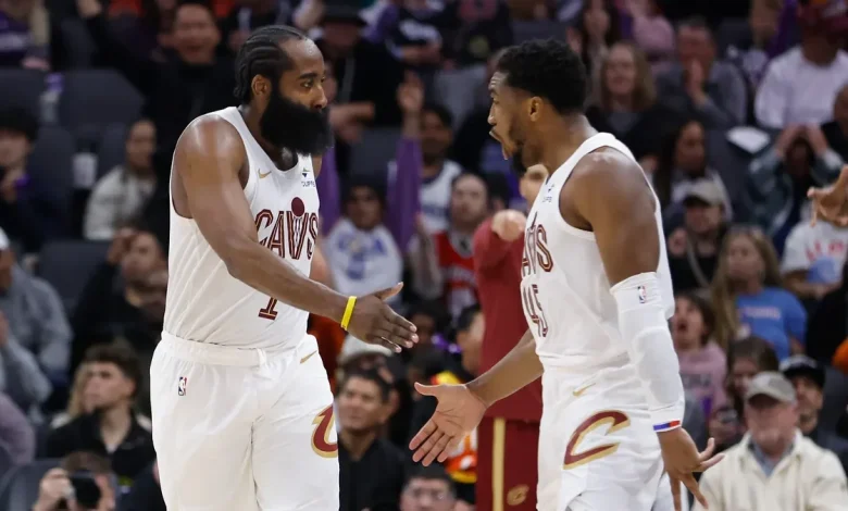 76ers discuss challenge of facing Cavs' James Harden, Donovan Mitchell