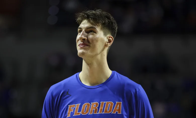 7'9 Olivier Rioux to Enter Transfer Portal After Florida's Loss, What Are Top Landing Spots?