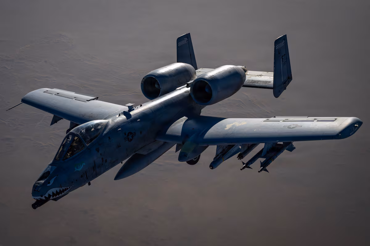 A-10 Warthogs target Iranian fast-attack craft in Strait of Hormuz