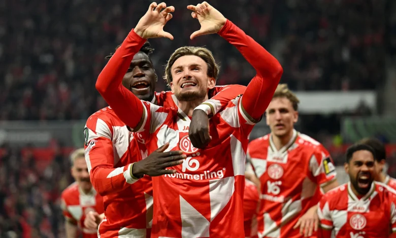 A flying start to the second half lays the foundation! Mainz 05 advance to the Conference League quarter-finals