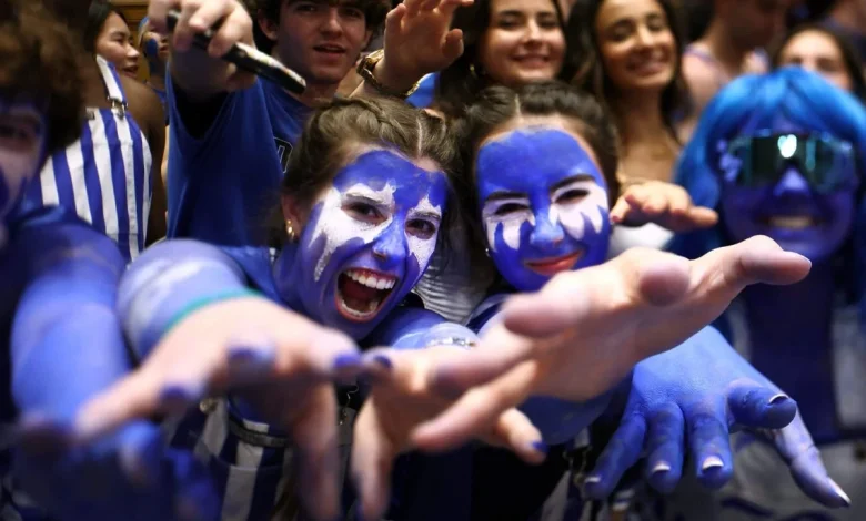 A front-row seat for Duke-UNC at Cameron: Body paint, chanting Crazies and CBB’s best rivalry