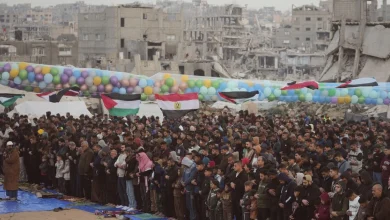 A look at celebrations for Eid al-Fitr around the world, in photos