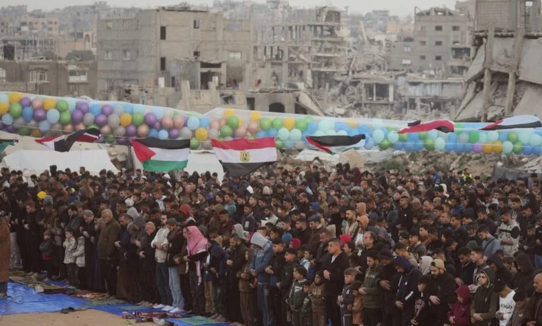 A look at celebrations for Eid al-Fitr around the world, in photos