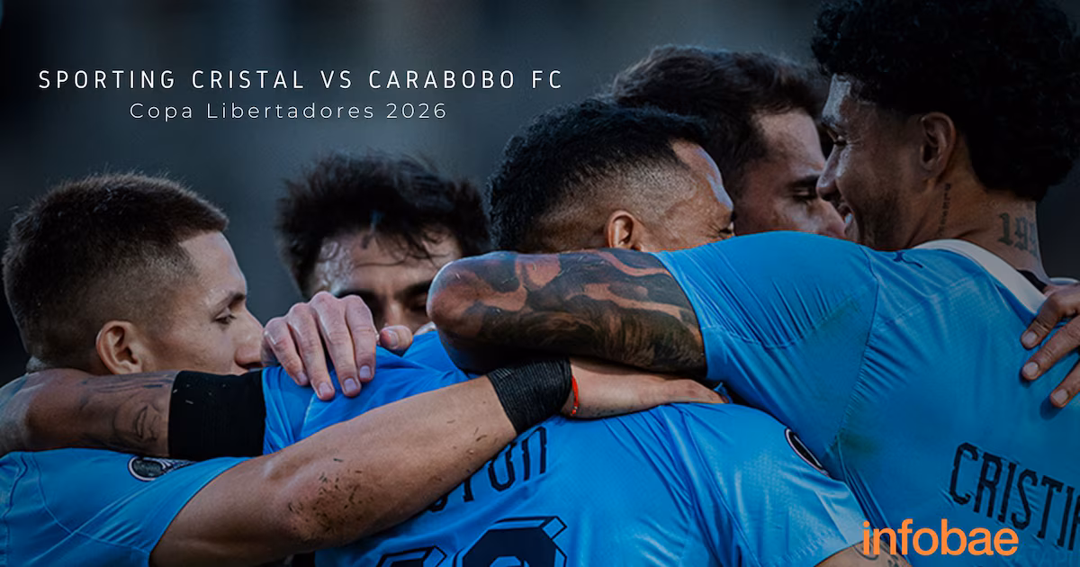 A qué hora juega Sporting Cristal vs Carabobo HOY: partido en Matute por fase 3 vuelta de la Copa Libertadores 2026