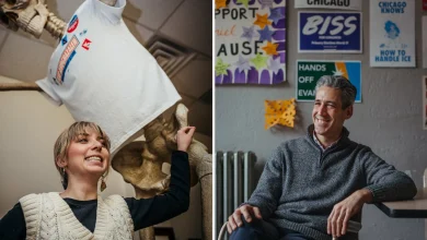 A race for a safe blue seat tests how far left Democrats want new leaders to go : NPR