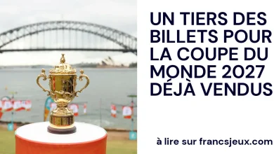 A third of the tickets for the 2027 World Cup have already been sold