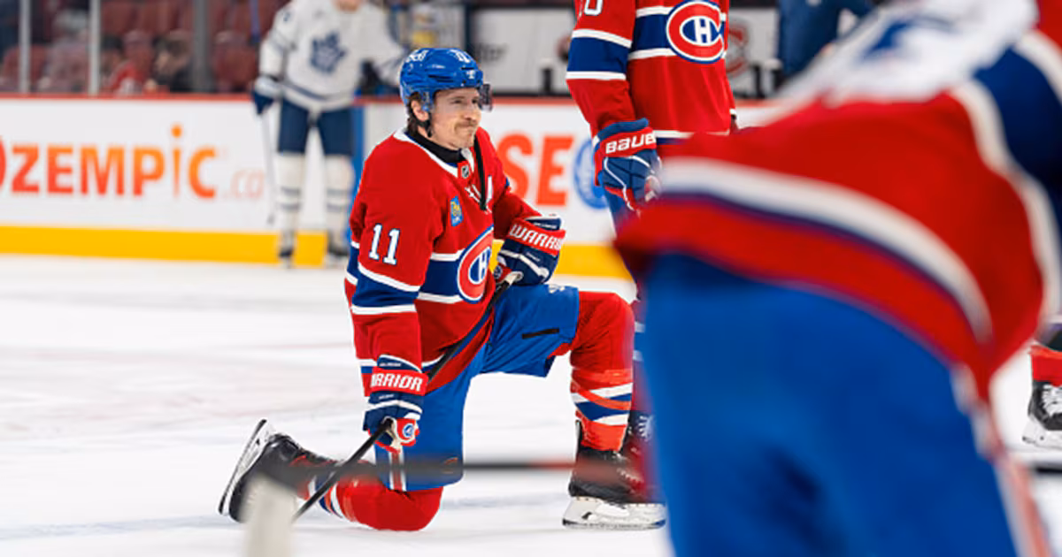 'A true competitor': Gallagher a healthy scratch for the first time in his NHL career