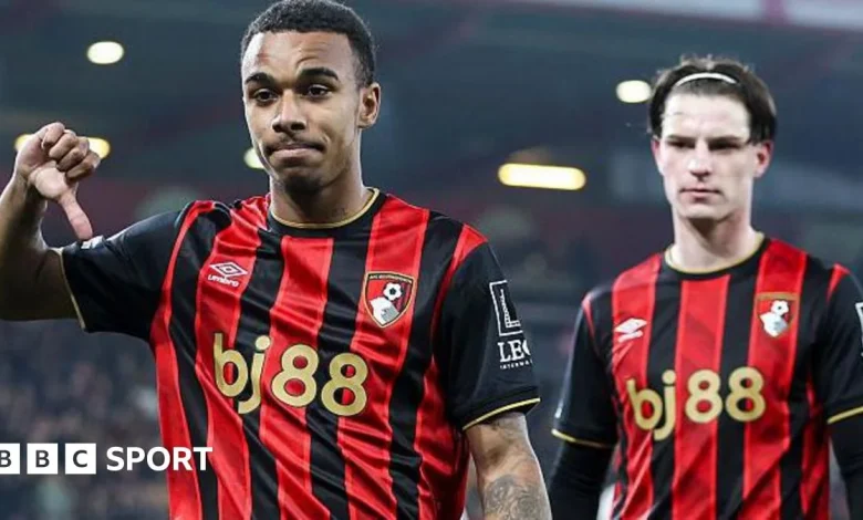 AFC Bournemouth 2-2 Manchester United: Penalty controversy sees visitors pegged back as Harry Maguire dismissed