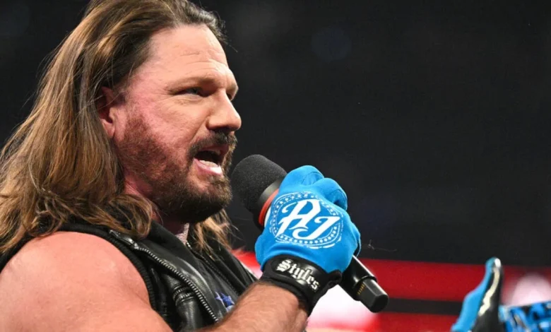 AJ Styles on His New WWE Role: 'I'm Here For You'