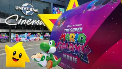 AMC Theatres Super Mario Galaxy Movie Popcorn Buckets: Yoshi, Luma, Bowser, and a Guinness World Record