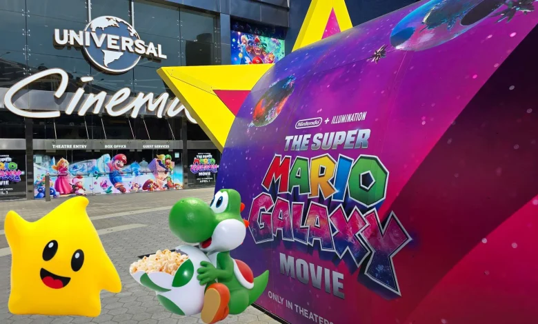 AMC Theatres Super Mario Galaxy Movie Popcorn Buckets: Yoshi, Luma, Bowser, and a Guinness World Record