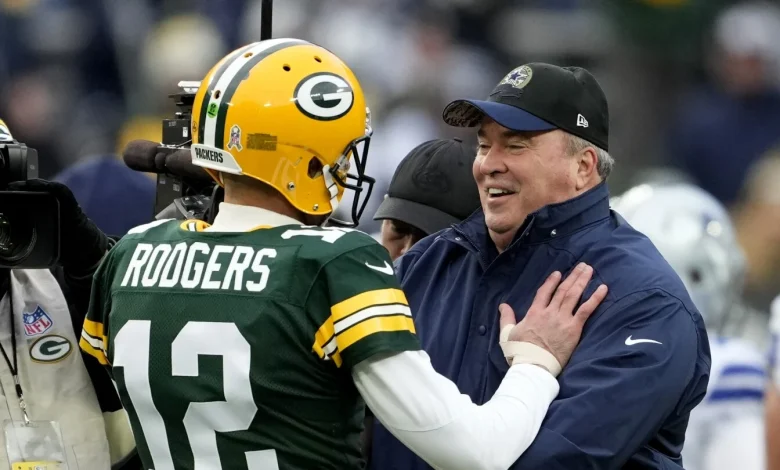 Aaron Rodgers praises Mike McCarthy but doesn't say if he'll play this year