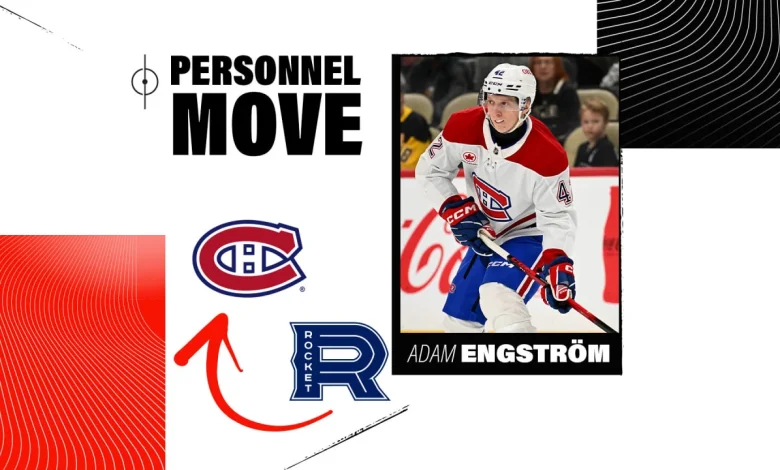 Adam Engstrom recalled from Laval Rocket
