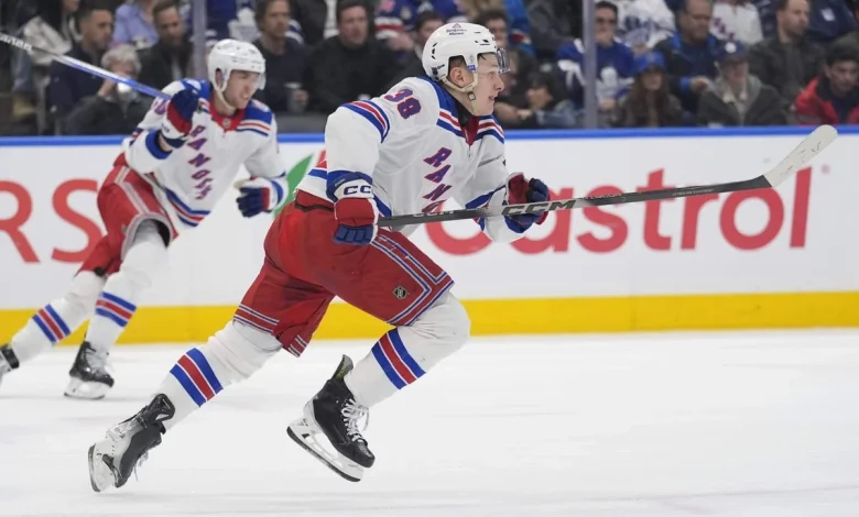 Adam Sýkora’s long-awaited debut gives Rangers a feel-good moment: Takeaways