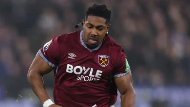Adama Traore in the NFL? West Ham star told he looks like 'a mini bodybuilder' as assistant coach explains winger's weightlifting ban