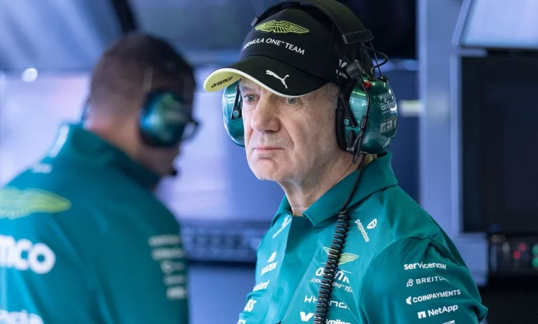 Adrian Newey to step down as Aston Martin F1 team principal