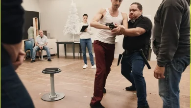 Adrien Brody & Tessa Thompson Give Inside Look at Rehearsal Room for Their Broadway Play 'The Fear of 13'