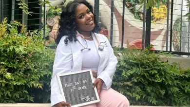 After a decade as a Yale hospital janitor, she is now a doctor there