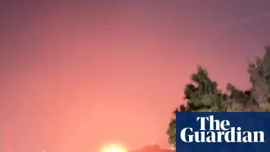 Air attacks target US embassy in Baghdad – video