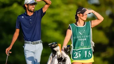 Akshay Bhatia and Wife Presleigh Shultz Share Newlywed Bliss Ahead of Arnold Palmer Push