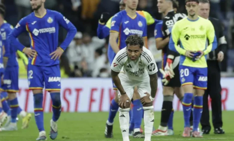 Alerta Rodrygo: exploración de rodilla tras acabar con molestias el partido ante el Getafe