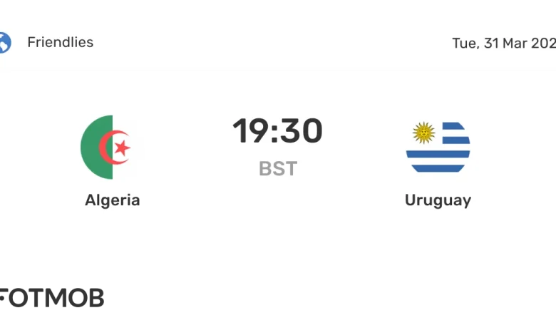Algeria vs Uruguay - live score, predicted lineups and H2H stats