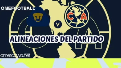Alineaciones de Pumas vs América – Clausura 2026