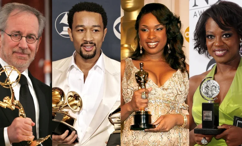 All 22 EGOT Winners Throughout the Years from Earliest to Most Recent!