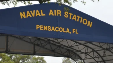 All gates to NAS Pensacola and Corry Station Annex closed