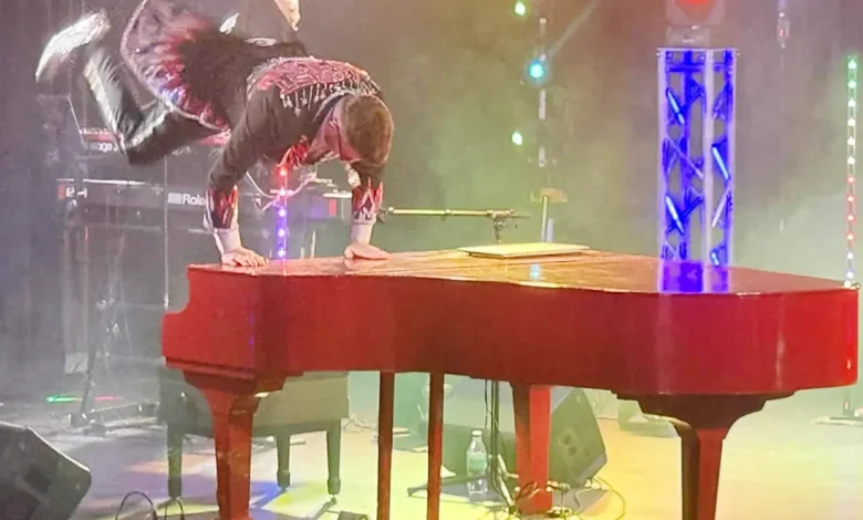 Almost Elton John rocks Blytheville's Ritz Civic Center with Elton Joh...