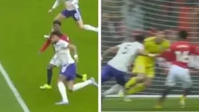 Amad Diallo denied by Martinez as Man Utd and Villa finish goalless