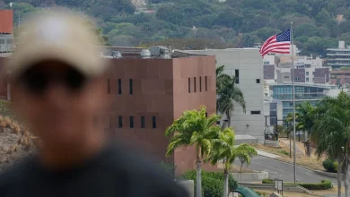 American flag raised at U.S. Embassy in Venezuela
