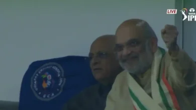 Amit Shah Attends T20 World Cup Final With Son Jay Shah And Family
