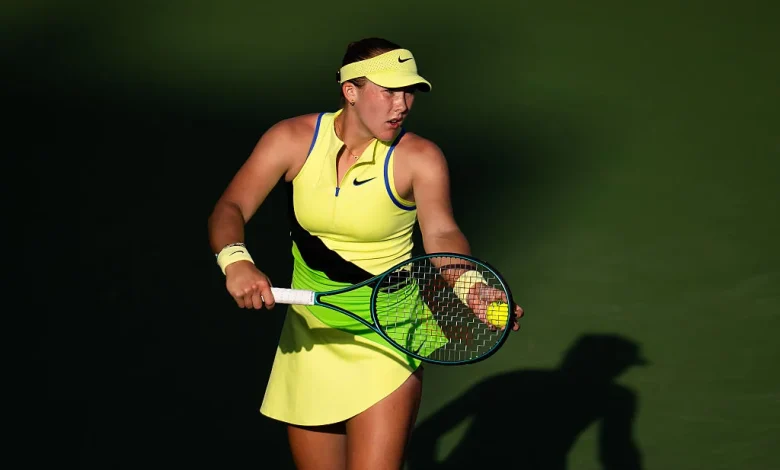 Andreeva blanks Sierra in Indian Wells for 100th WTA Tour win