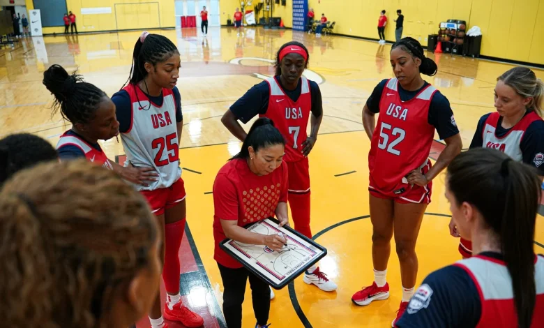 Angel Reese embraces role within USA Basketball’s ‘Young and Turnt Crew’