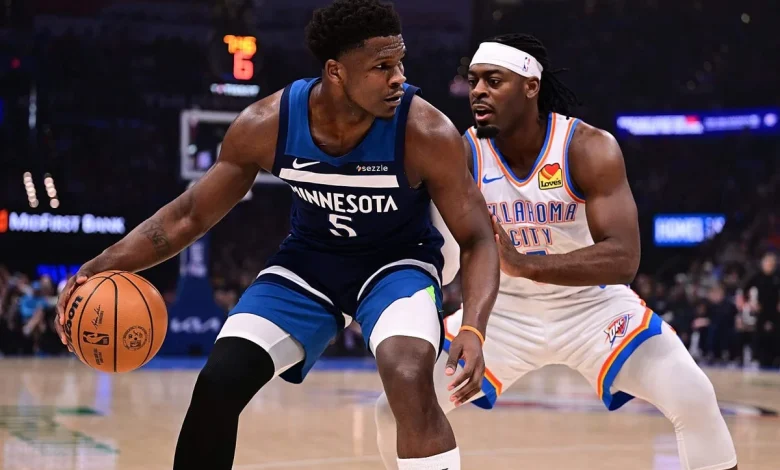 Anthony Edwards’ absence another challenge for Wolves in tight playoff race