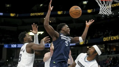 Anthony Edwards in, How to Watch Memphis Grizzlies-Minnesota Timberwolves, Injuries, Betting Lines, Lineups & More