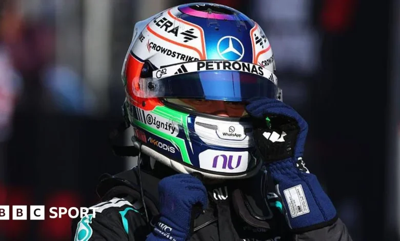 Antonelli takes Chinese GP pole after Russell issues