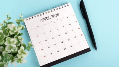 April 2026 calendar includes April Fools' Day, Passover, Easter, more