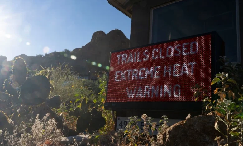 Arizona community records US heat record for March