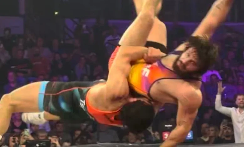 Arman Tsarukyan throws Georgio Poullas to secure victory in RAF 7 main event, calls out ‘bullsh*t guy’ Colby Covington