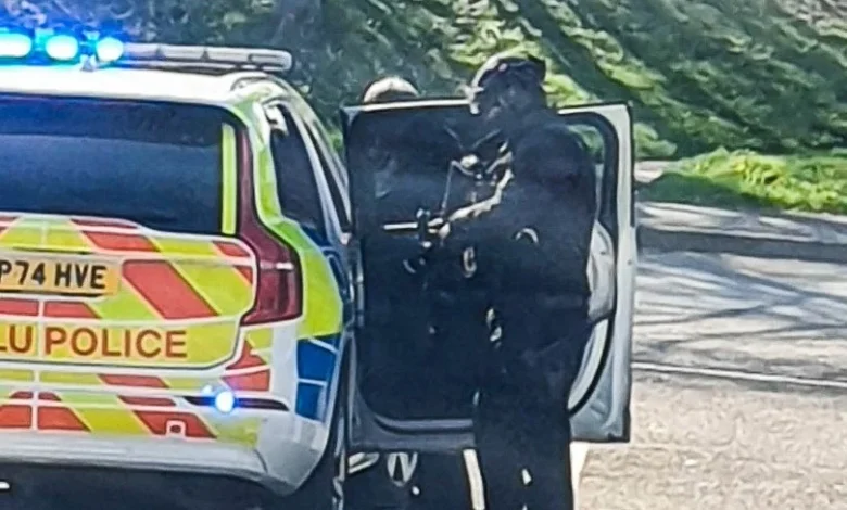 Armed police called to Welsh hospital after threats reported