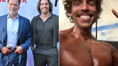 Arnold Schwarzenegger's Son Joseph Baena Wins His First Bodybuilding Competition