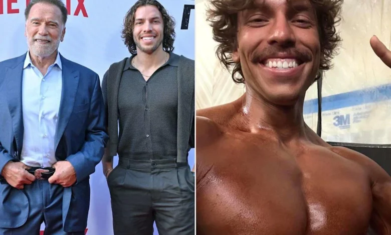 Arnold Schwarzenegger's Son Joseph Baena Wins His First Bodybuilding Competition