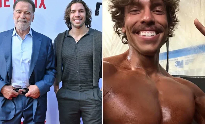 Arnold Schwarzenegger's Son Joseph Baena Wins His First Bodybuilding Competition