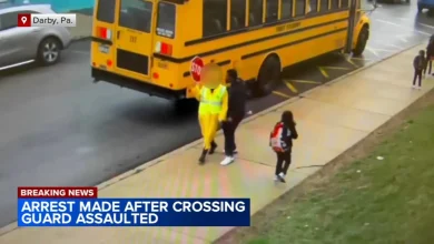 Arrest made after violent Pennsylvania crossing guard attack outside elementary school | Video