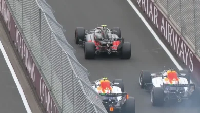 Arvid Lindblad narrowly avoids team-mate smash after Gabriel Bortoleto issue