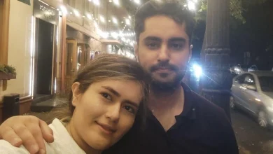 As an Iranian couple mourns the loss of their newborn, the travel ban keeping them apart adds to the pain