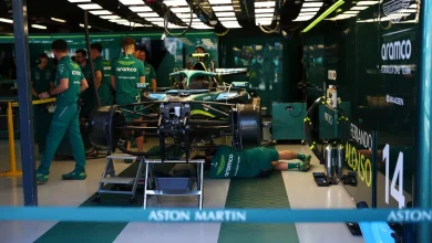 Aston Martin barely runs in FP1 as disastrous start continues