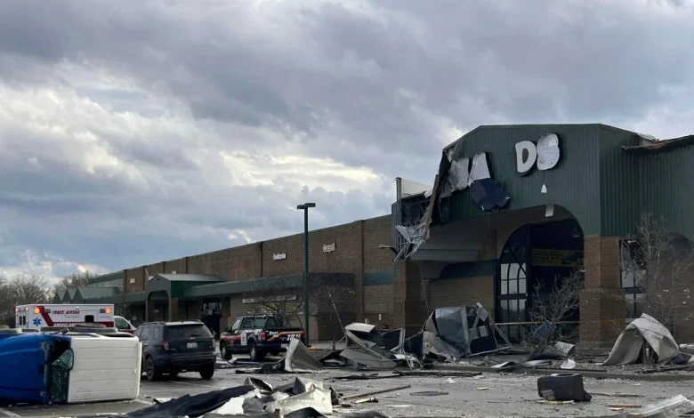 At least 4 dead after reported tornado rips through Michigan and storms hit central U.S.